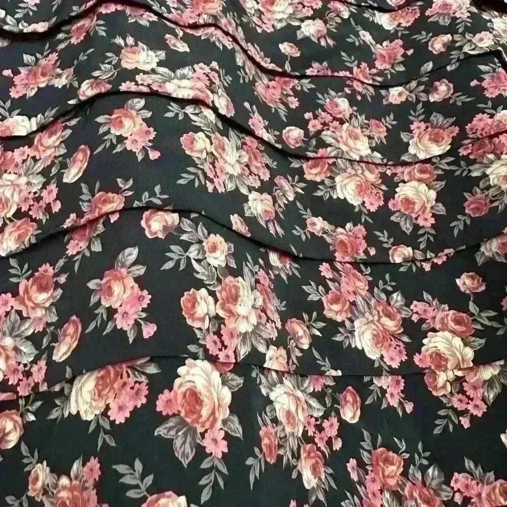 Apple & Eve Floral Women's Top (Y5) - Picture 6 of 11
